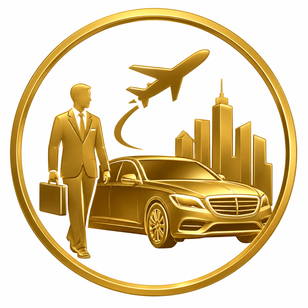 Luxury executive business chauffeur service with a BMW 7 Series in London.