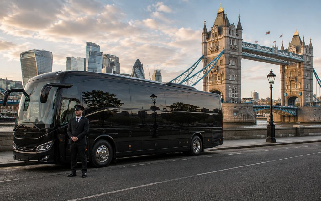 Executive coach chauffeur service in London