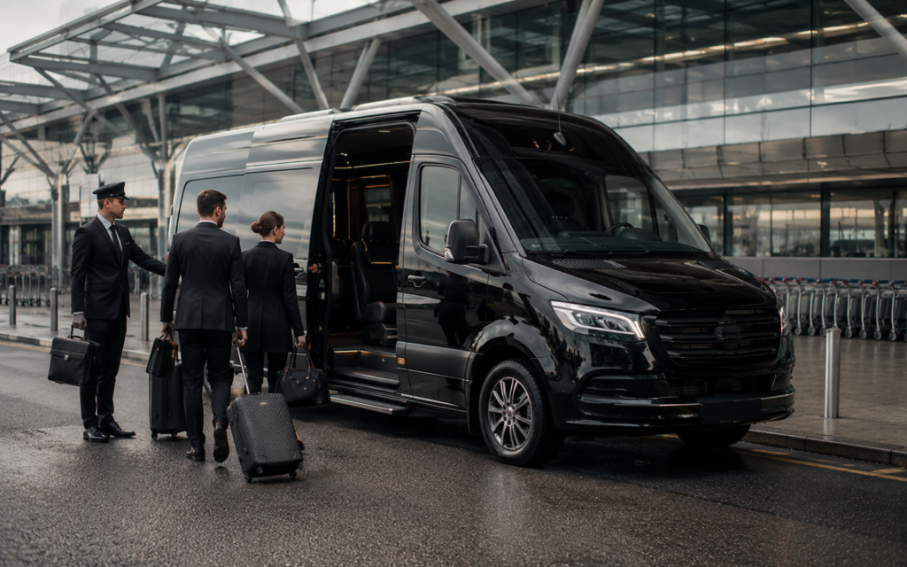 London tours chauffeur service with luxury Mercedes-Benz Sprinter Executive